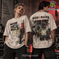 Nine Inch Nails Broken Distressed Mineral Wash T-Shirt