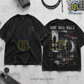 Nine Inch Nails Industrial Rock Black Mineral Wash Shirt