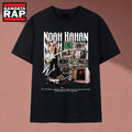 Noah Kahan Folk Pop Tour Retro TV Graphic T Shirt , Music 2D Shirt