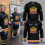North Bay Battalion Inclusion Night Up Sweaters 2026 Hockey Jersey