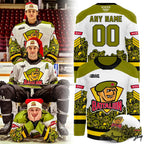 North Bay Battalion Teddy Bear Toss Limited Hockey Jersey