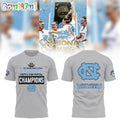 North Carolina Tar Heels 2025 NCAA Division I Women’s Lacrosse National Champions Limited Edition T Shirt