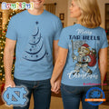 North Carolina Tar Heels 2025 NCAA Merry Christmas Unisex 3D Shirt