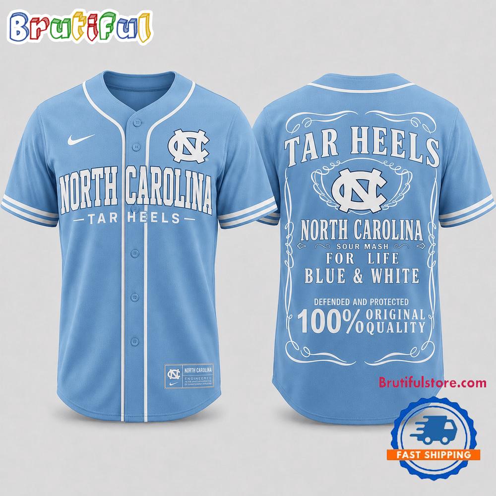 North Carolina Tar Heels 2026 NCAA For Life Fan Pride Baseball Jersey Shirt