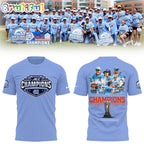North Carolina Tar Heels Baseball 2025 ACC Baseball Champions Team Player Hoodie T-Shirt