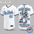 North Carolina Tar Heels NCAA Mascot Forever Loyal Fan Baseball Jersey Shirt