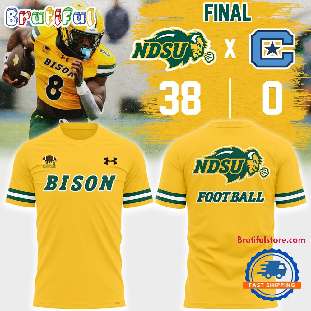 North Dakota State Bison Football 2025 New Hoodie T-Shirt