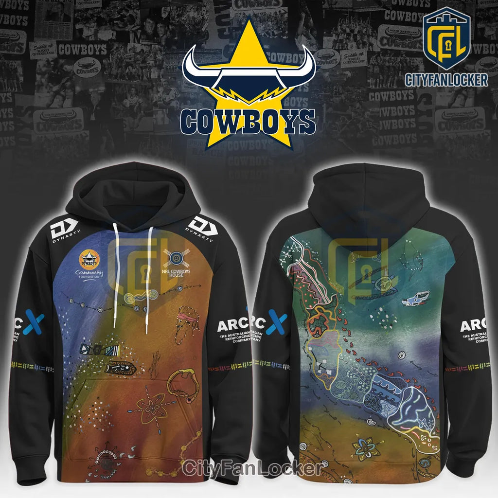 North Queensland Cowboys 2026 NRL Team Hoodie