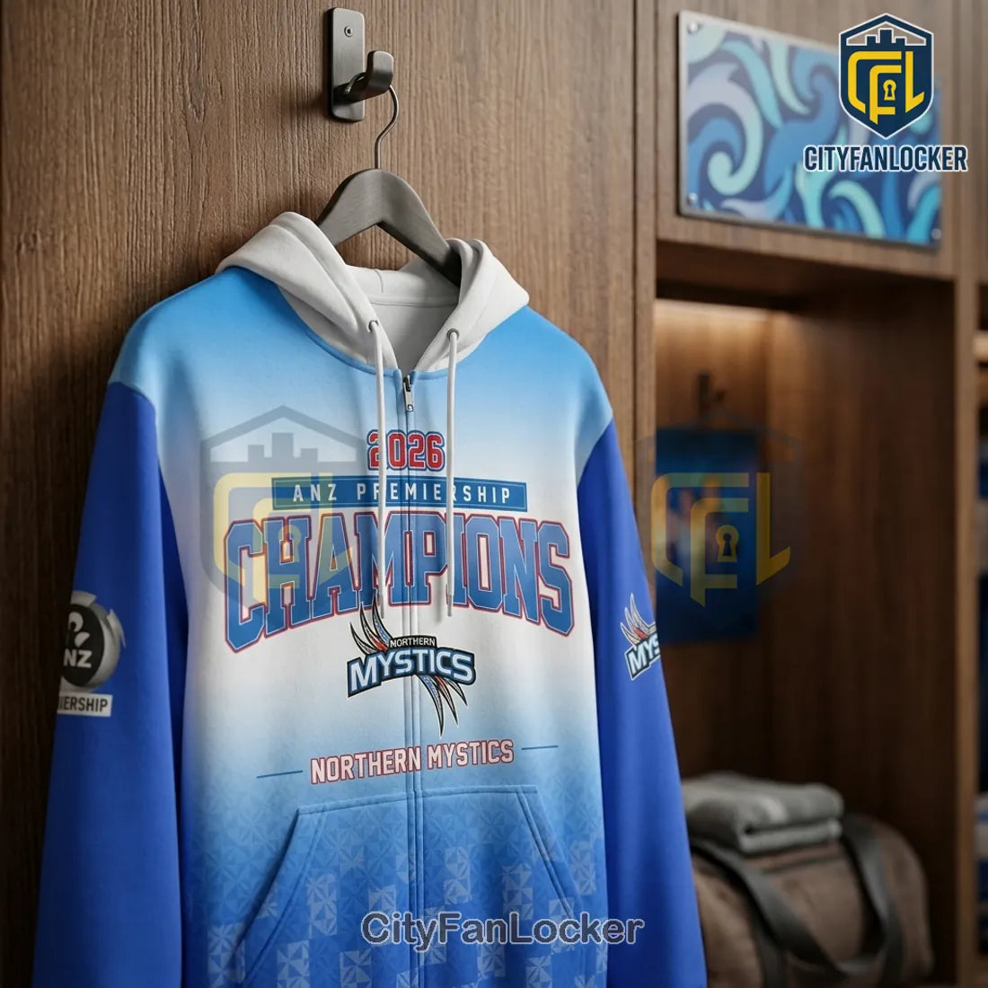 Northern Mystics ANZ Premiership Champions 2026 Hoodie