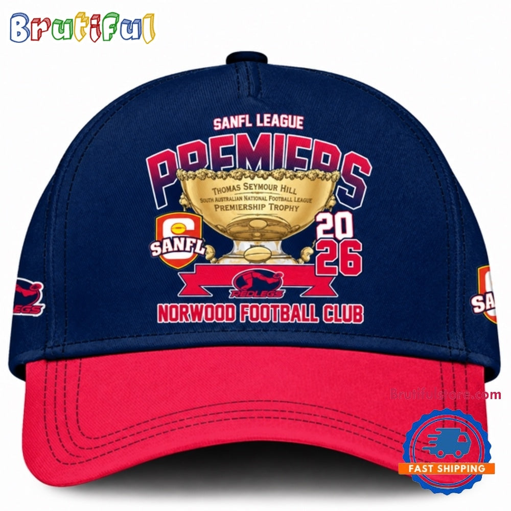 Norwood Redlegs Football Club 2026 SANFL Premiers Limited Edition Cap