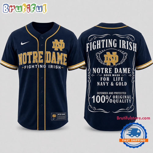 Notre Dame Fighting Irish 2026 NCAA For Life Fan Pride Baseball Jersey Shirt