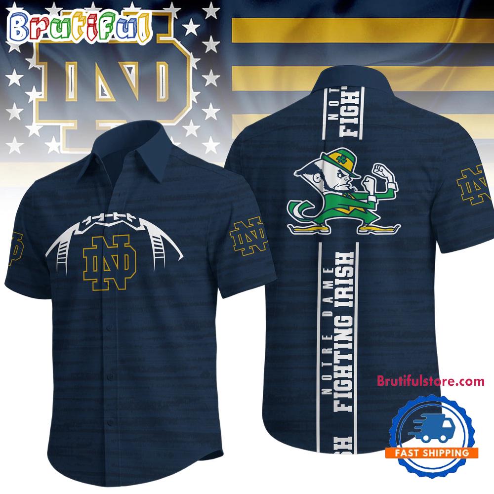 Notre Dame Fighting Irish 2026 NCAA Game Day Hawaiian Shirt