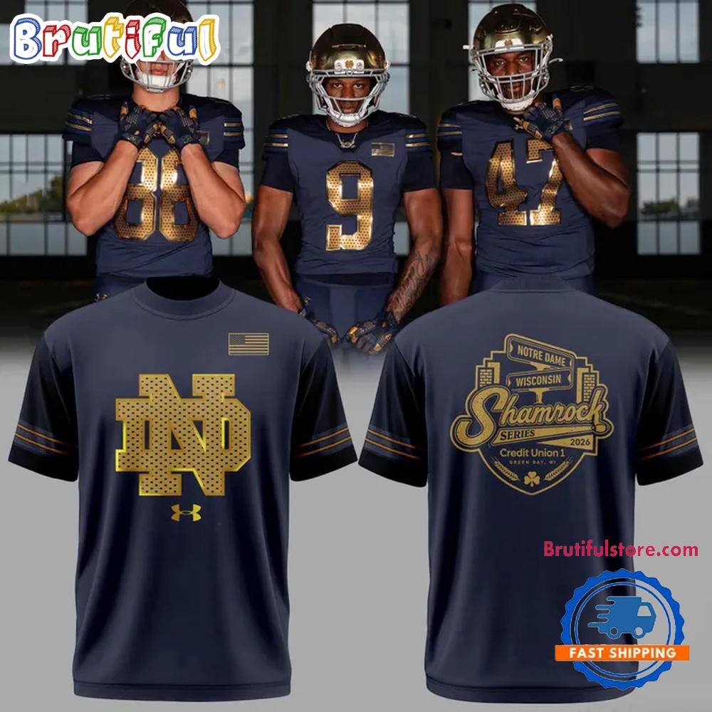 Notre Dame Fighting Irish 2026 Shamrock Series Limited Edition 3D Shirt
