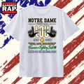 Notre Dame Fighting Irish Football Coach Lou Holtz Tribute T Shirt