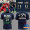 Notre Dame Fighting Irish Football Leave No Doubt T Shirt, South Bend Event Shirt