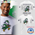 Notre Dame Fighting Irish Football Leprechaun Collection 2025 White 3D Shirt