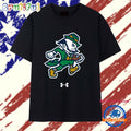 Notre Dame Fighting Irish Football Leprechaun Logo T Shirt