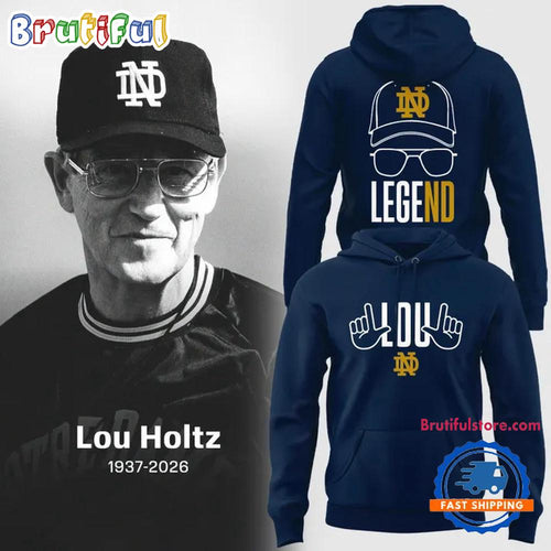 Notre Dame Fighting Irish Football Lou Holtz Legend Hoodie Shirt