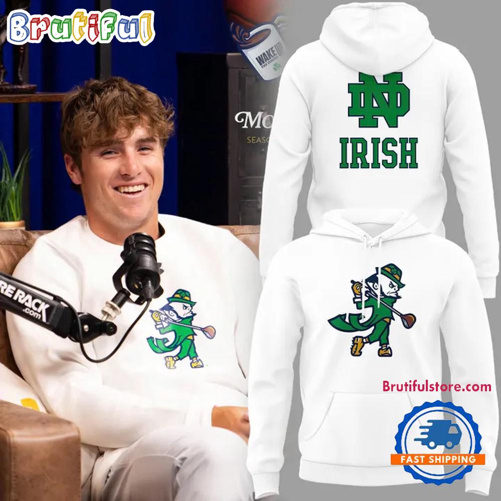 Notre Dame Fighting Irish Golf Leprechaun Hoodie T-Shirt