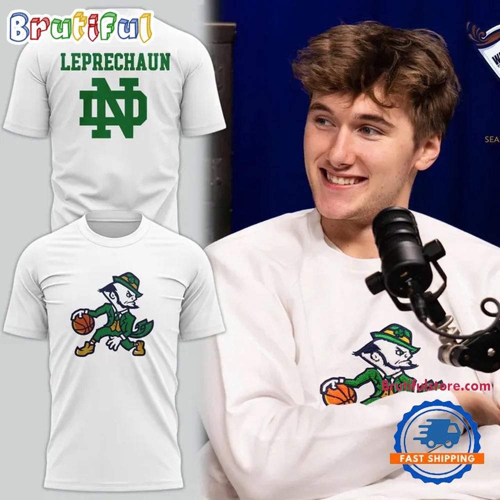 Notre Dame Fighting Irish Golf Leprechaun Hoodie T-Shirt