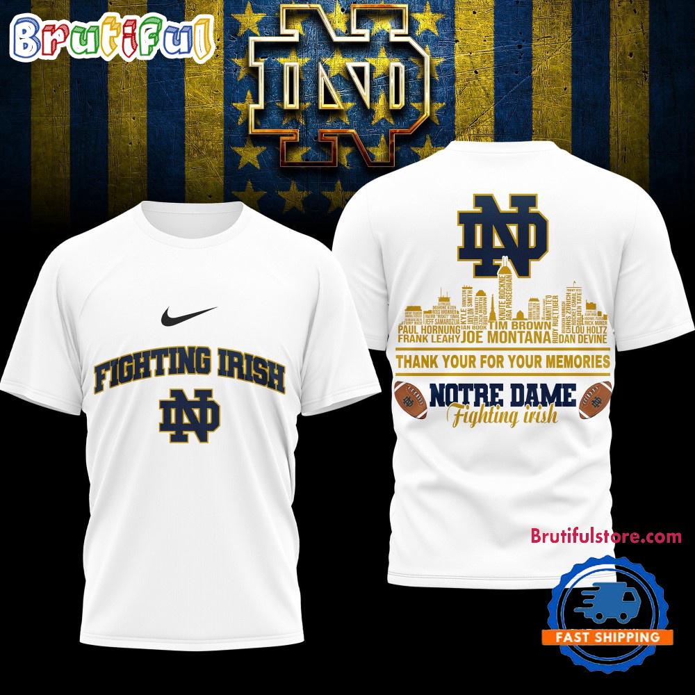 Notre Dame Fighting Irish Legends of the Game 3D Shirt