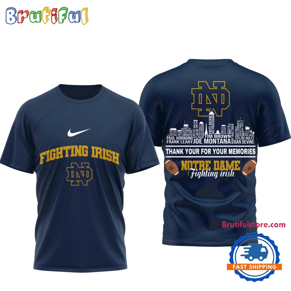 Notre Dame Fighting Irish Legends of the Game Limited Edition T Shirt
