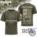 Notre Dame Fighting Irish NCAA Freedom Under Armour Limited Edition 3D Shirt