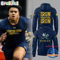 Notre Dame Football IRON SHARPENS IRON 2025 Hoodie T-Shirt