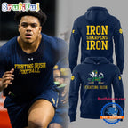 Notre Dame Football IRON SHARPENS IRON 2025 Hoodie T-Shirt