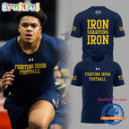 Notre Dame Football IRON SHARPENS IRON 2025 Hoodie T-Shirt