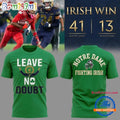 Notre Dame Leave No Doubt Shirt, Notre Dame Fighting Irish Football T Shirt