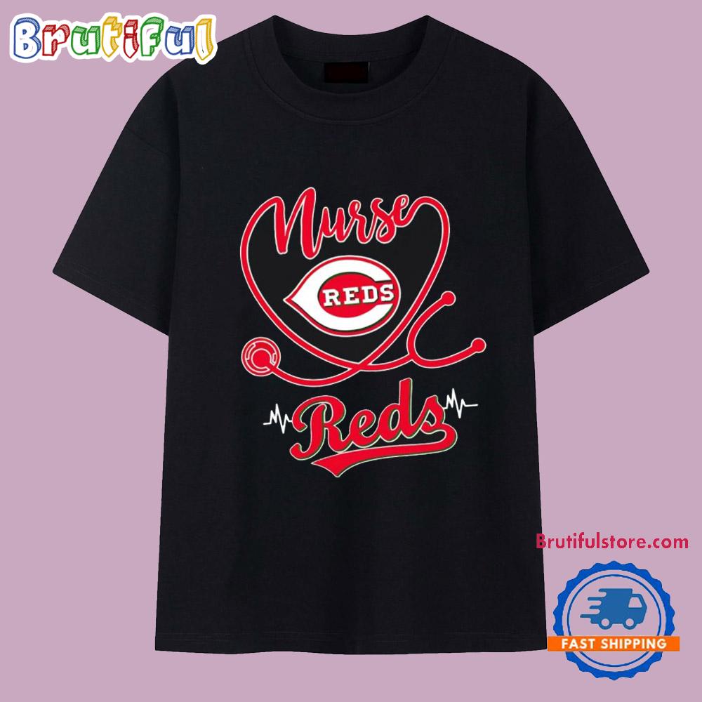 Nurse Cincinnati Reds 2025 T Shirt
