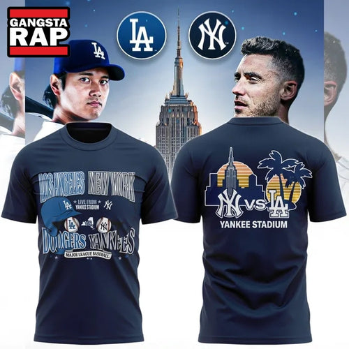 NY Dodgers x New York Yanke 2026 Yankee Stadium 3D Shirt Hoodie T-Shirt