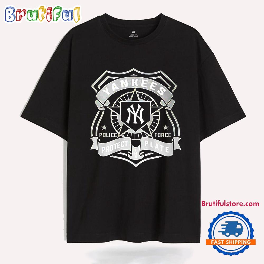 NY Yankees Police Force Protect the Plate T Shirt