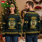 Oakland Athletics 1989 World Series Champions Trophy Ugly Christmas Sweater