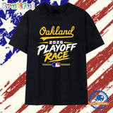 Oakland Athletics 2026 Playoff Race Baseball T Shirt