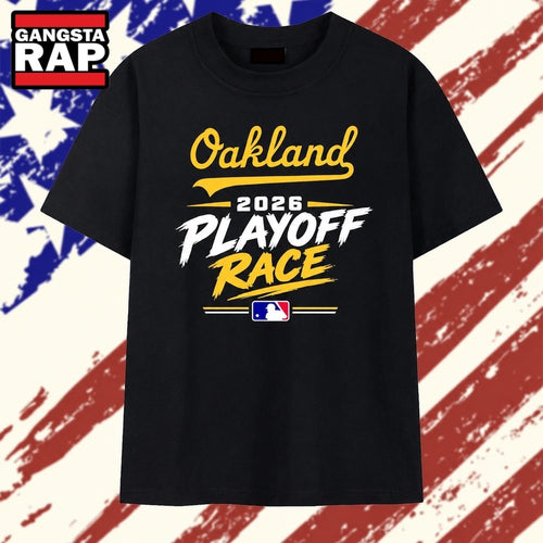 Oakland Athletics 2026 Playoff Race Baseball T Shirt