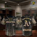 Oakland Athletics Camo Deer Hunting Baseball Jersey