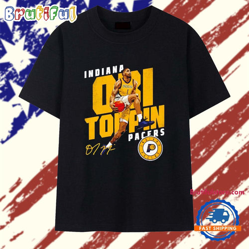 Obi Toppin Indiana Pacers Signature Graphic T Shirt
