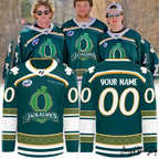 Odessa Jackalopes St. Patrick’s Day 2026 Special Hockey Jersey