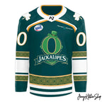 Odessa Jackalopes St. Patrick’s Day 2026 Special Hockey Jersey