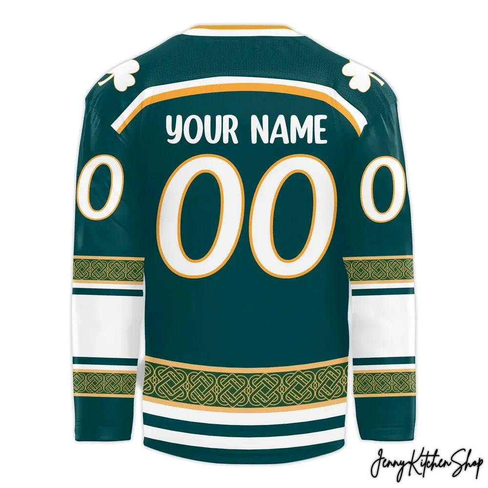 Odessa Jackalopes St. Patrick’s Day 2026 Special Hockey Jersey