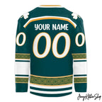 Odessa Jackalopes St. Patrick’s Day 2026 Special Hockey Jersey