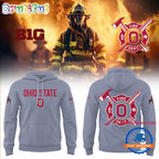 Ohio State Baseball x Firefighter Appreciation Night 3D Print Hoodie T-Shirt