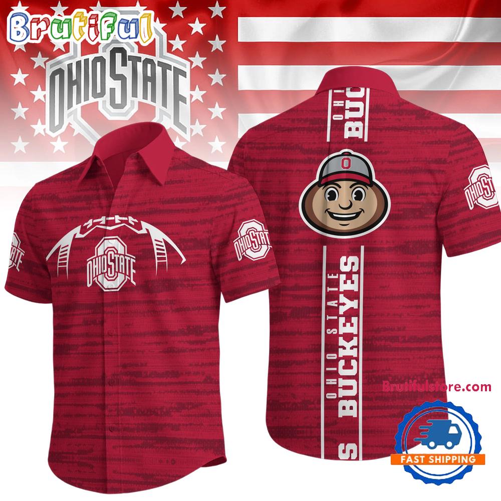 Ohio State Buckeyes 2026 NCAA Game Day Hawaiian Shirt