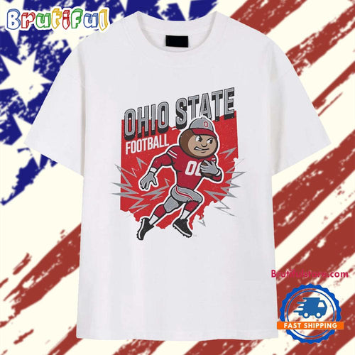 Ohio State Buckeyes Football Brutus Mascot T Shirt