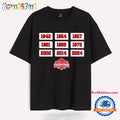 Ohio State Buckeyes Glory Years 9x National Champions T Shirt