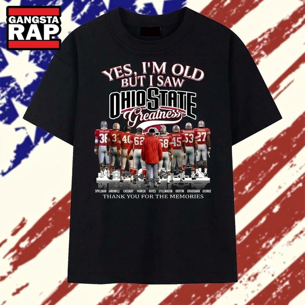 Ohio State Buckeyes Greatness Legends Graphic T Shirt