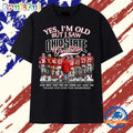 Ohio State Buckeyes Greatness Vintage Football Legends Graphic T Shirt