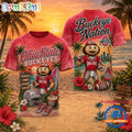 Ohio State Buckeyes NCAA Mascot Beach Vibes Sports Limited Edition 3D Shirt